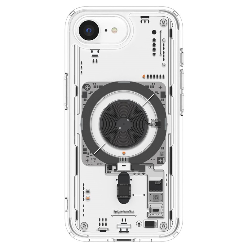 Spigen Ultra Hybrid Mag MagSafe - Etui do iPhone 16e (Zero One)