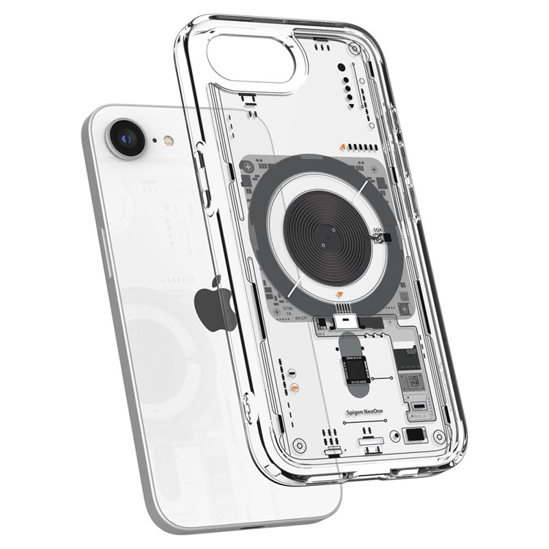 Spigen Ultra Hybrid Mag MagSafe - Etui do iPhone 16e (Zero One)