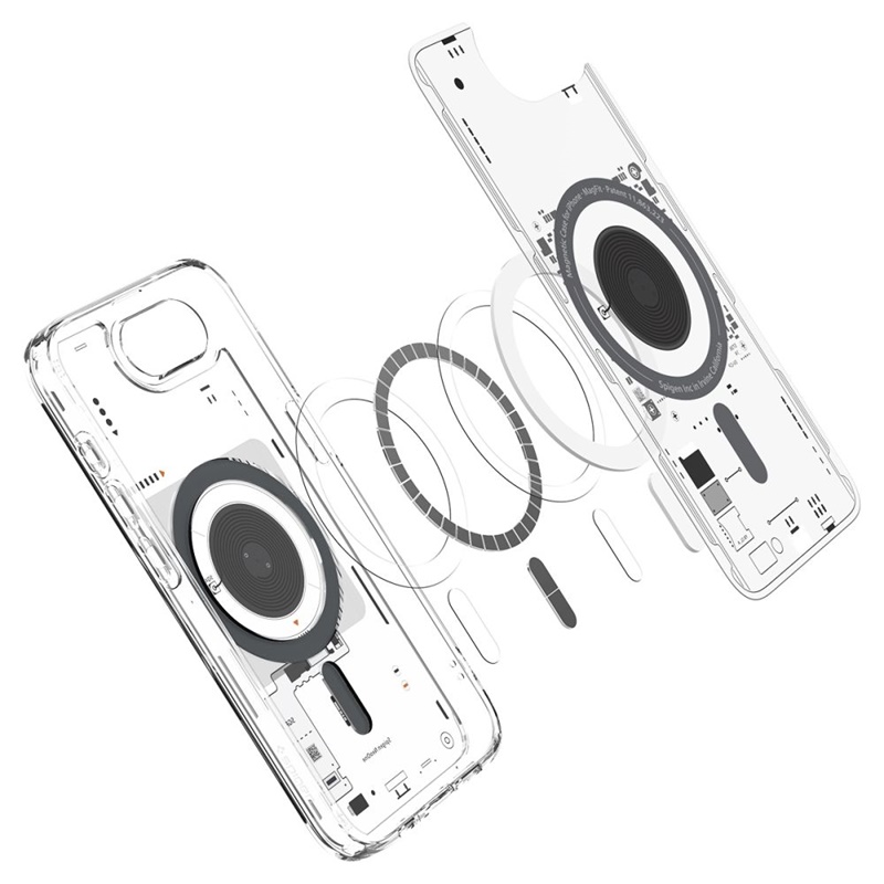 Spigen Ultra Hybrid Mag MagSafe - Etui do iPhone 16e (Zero One)