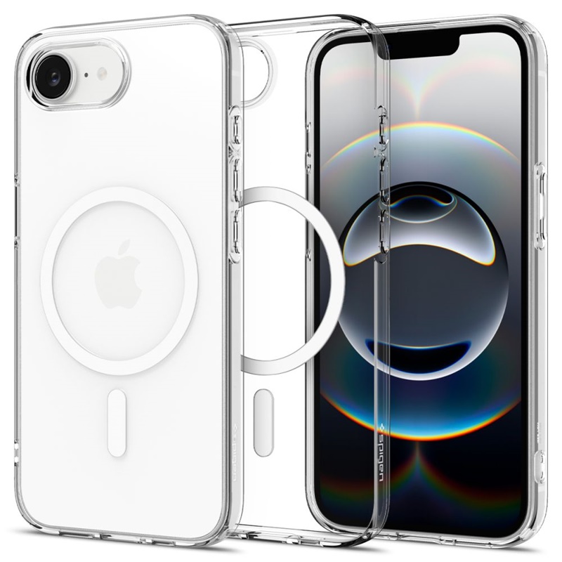 Spigen Liquid Crystal Mag MagSafe - Etui do iPhone 16e (Przezroczysty)
