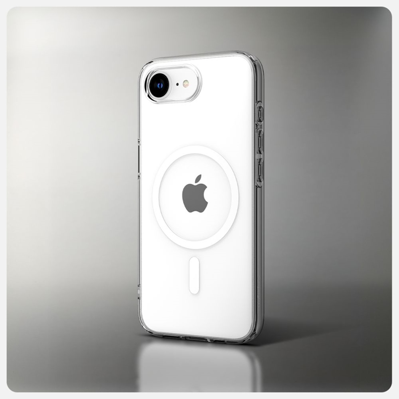 Spigen Liquid Crystal Mag MagSafe - Etui do iPhone 16e (Przezroczysty)