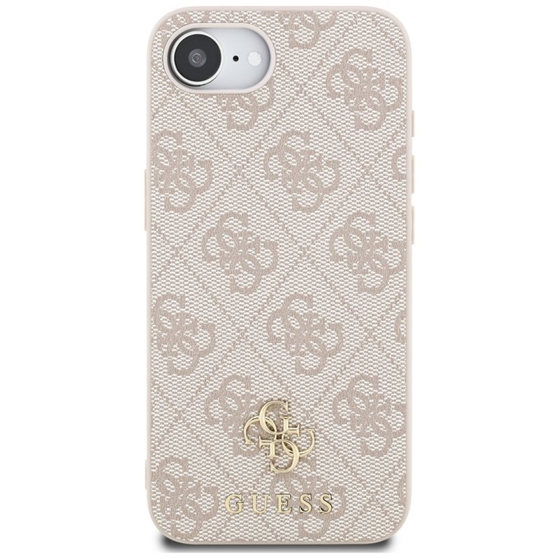 Guess 4G Small 4G and Classic MagSafe - Etui do iPhone 16e (różowy)