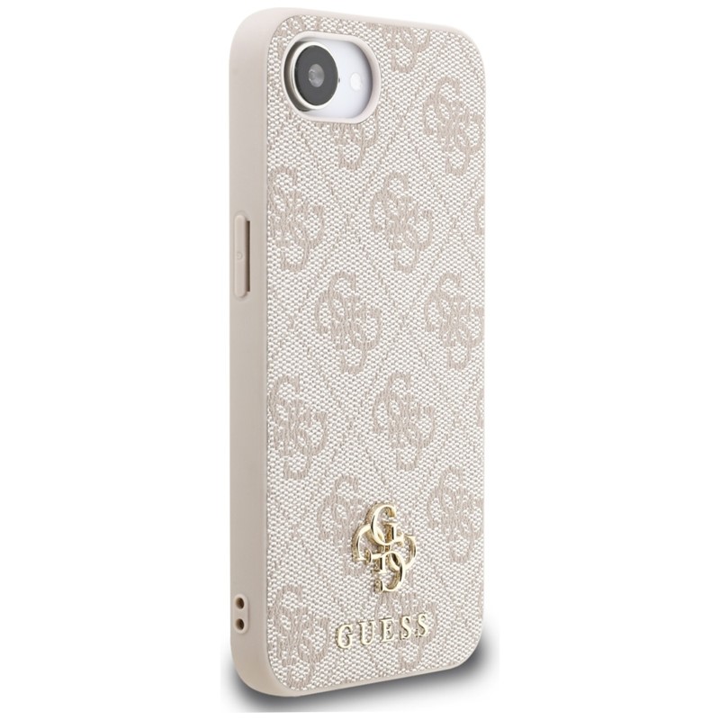 Guess 4G Small 4G and Classic MagSafe - Etui do iPhone 16e (różowy)