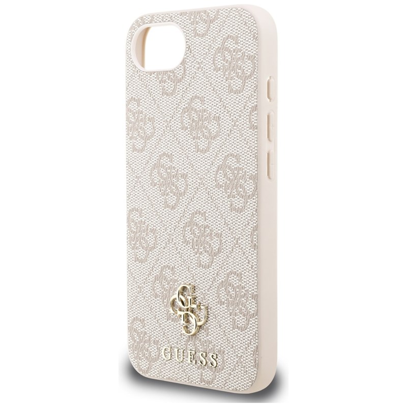 Guess 4G Small 4G and Classic MagSafe - Etui do iPhone 16e (różowy)