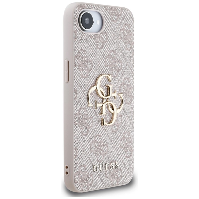 Guess 4G Big Logo - Etui do iPhone 16e (różowy)