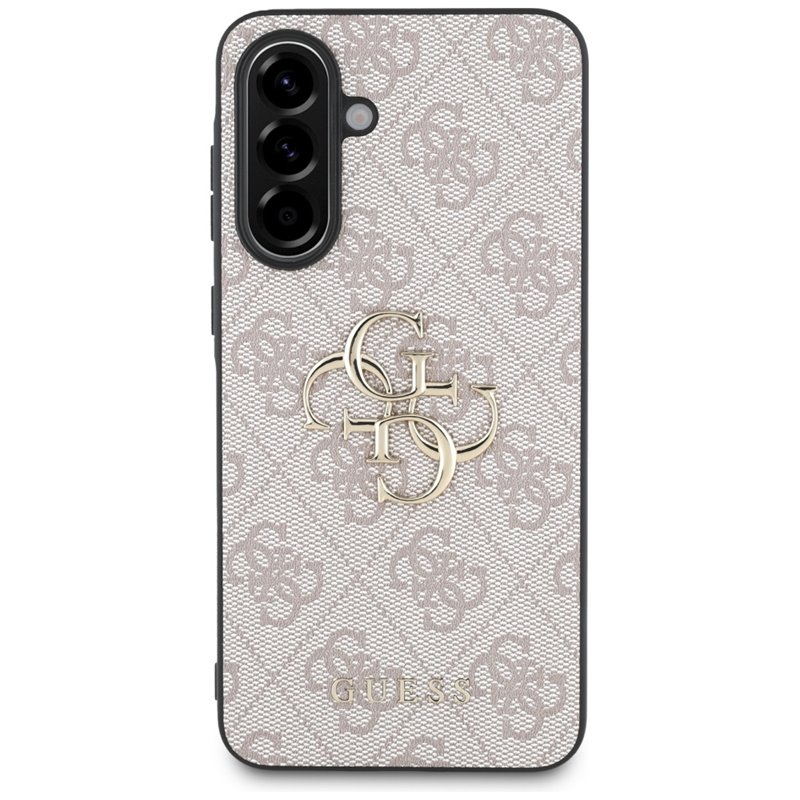 Guess Big 4G Logo Classic Logo - Etui do Samsung Galaxy A56 5G (różowy)