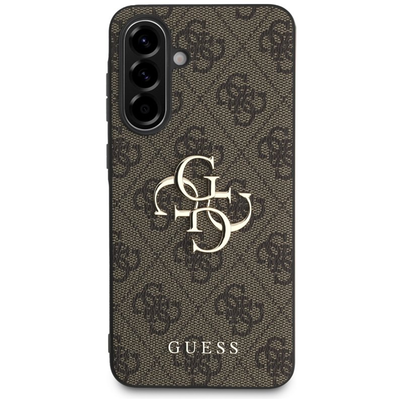 Guess Big 4G Logo Classic Logo - Etui do Samsung Galaxy A56 5G (brązowy)