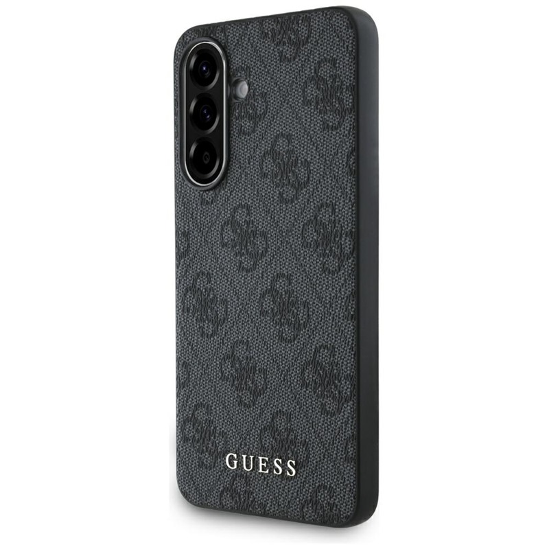 Guess 4G Metal Gold Logo - Etui do Samsung Galaxy A36 5G (czarny)