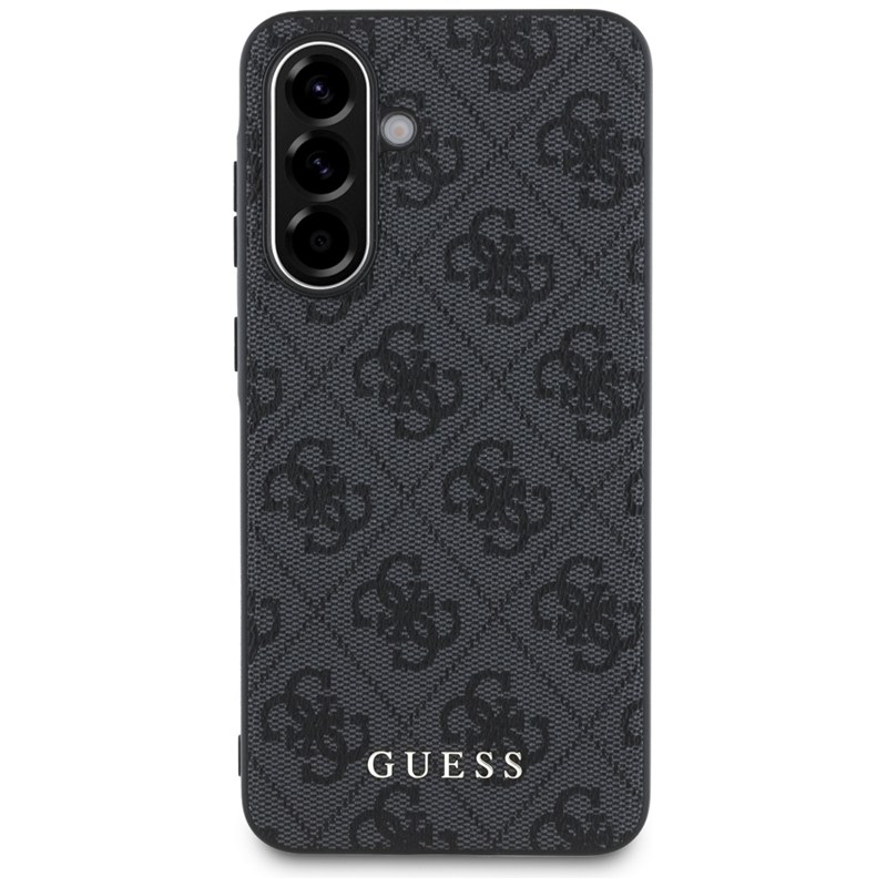 Guess 4G Metal Gold Logo - Etui do Samsung Galaxy A56 5G (czarny)