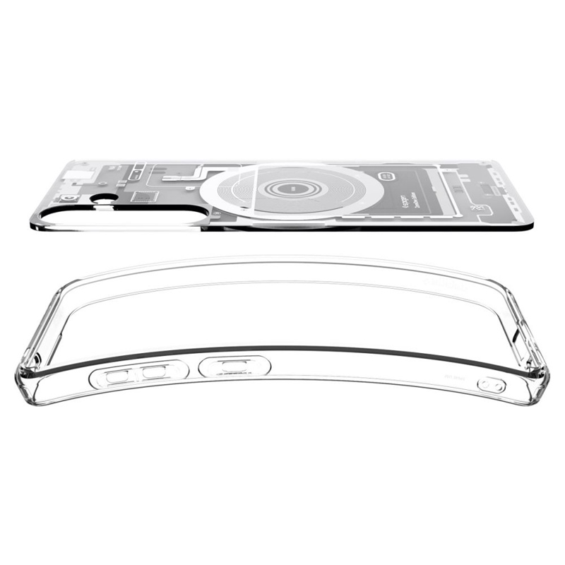 Spigen Ultra Hybrid Mag MagSafe - Etui do Samsung Galaxy S25 (Zero One White)
