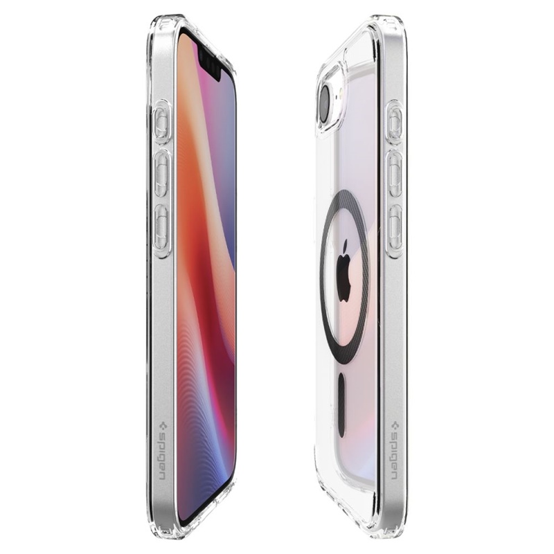 Spigen Ultra Hybrid Mag MagSafe - Etui do iPhone 16e (Carbon Fiber)