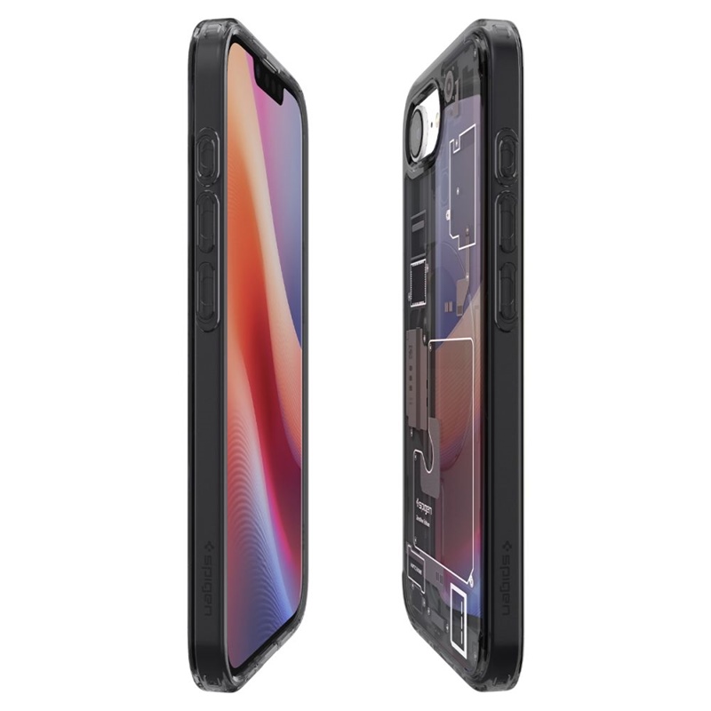 Spigen Ultra Hybrid Mag MagSafe - Etui do iPhone 16e (Zero One Black)