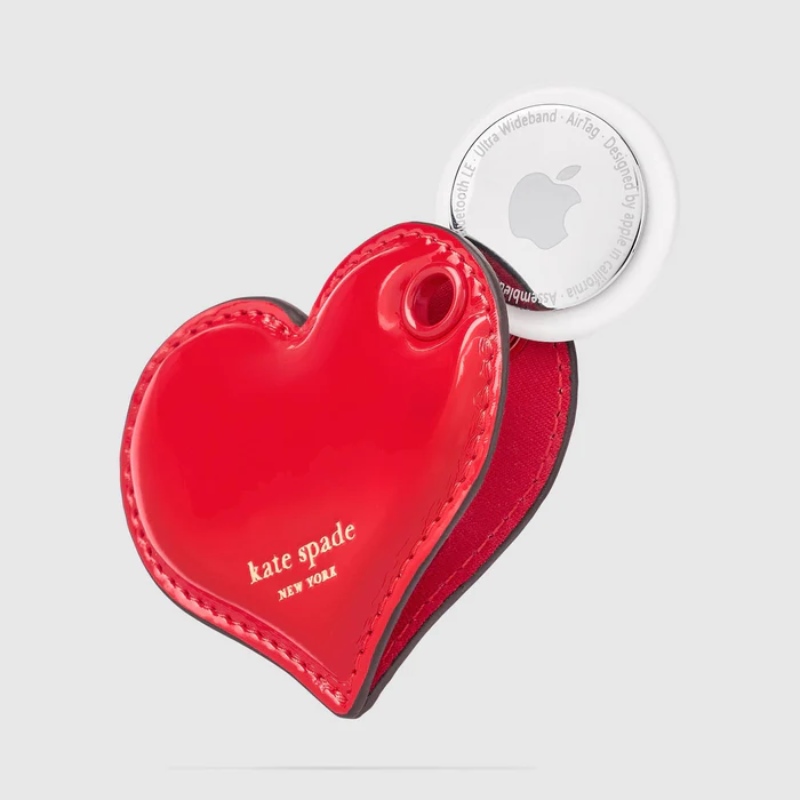 Kate Spade New York Charm Keychain - Etui ochronne brelok do Apple AirTag (Heart)