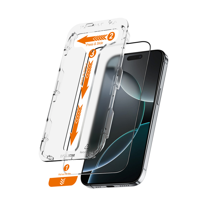 Crong EasyShield 2-Pack - Szkło hartowane iPhone 16 Pro (2 sztuki)