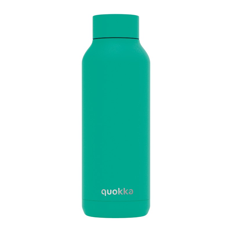 Quokka Solid - Butelka termiczna ze stali nierdzewnej 510 ml (Jade Green)