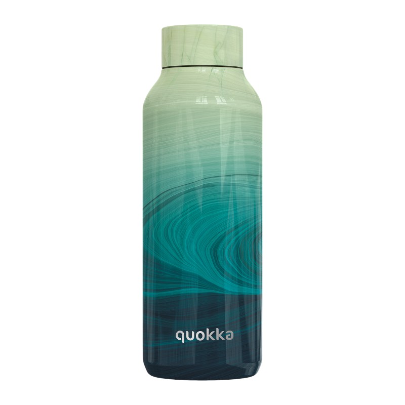 Quokka Solid - Butelka termiczna ze stali nierdzewnej 510 ml (Ocean)