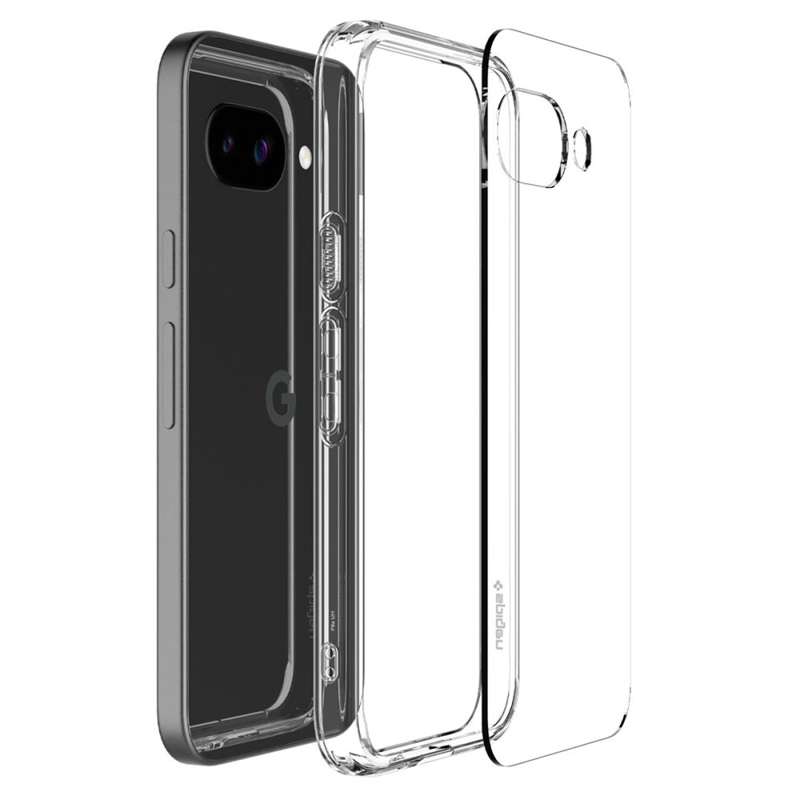 Spigen Ultra Hybrid - Etui do Google Pixel 9a (Crystal Clear)