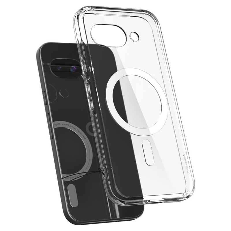 Spigen Ultra Hybrid Mag MagSafe - Etui do Google Pixel 9a (Biały)