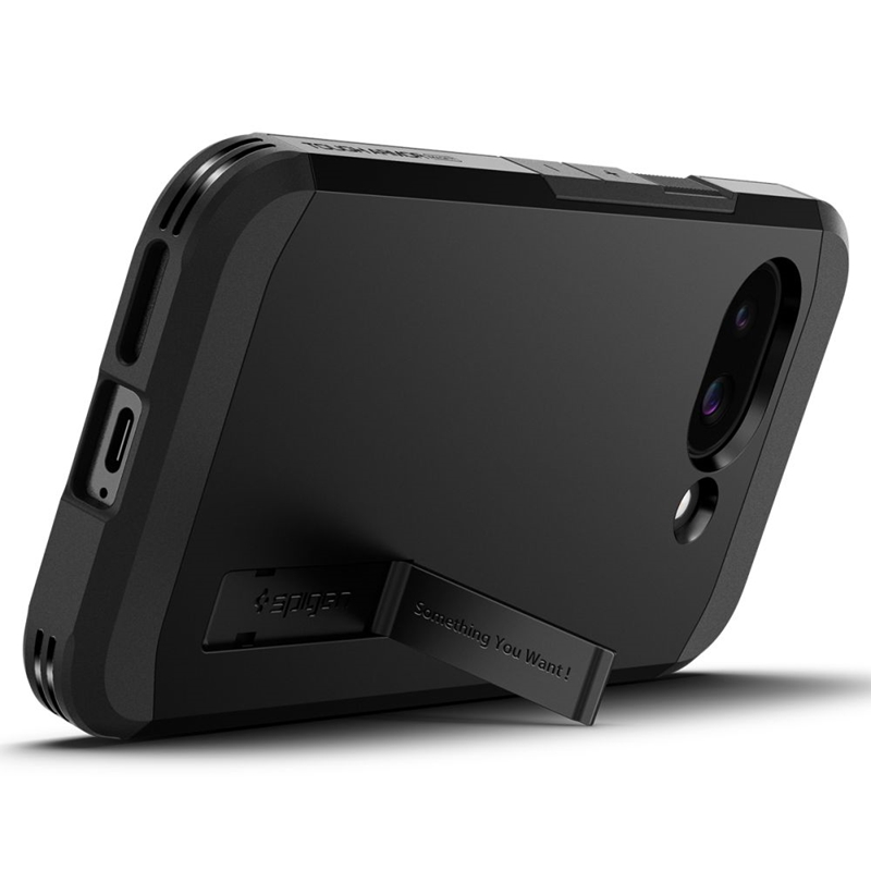 Spigen Tough Armor Mag MagSafe - Etui do Google Pixel 9a (Czarny)