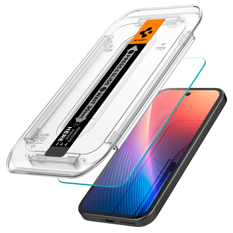 Spigen Glas.TR EZ FIT 2-Pack - Szkło hartowane do Google Pixel 9a (2 sztuki)