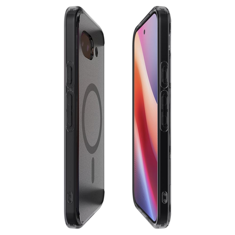 Spigen Ultra Hybrid Mag MagSafe - Etui do Google Pixel 9a (Frost Black)