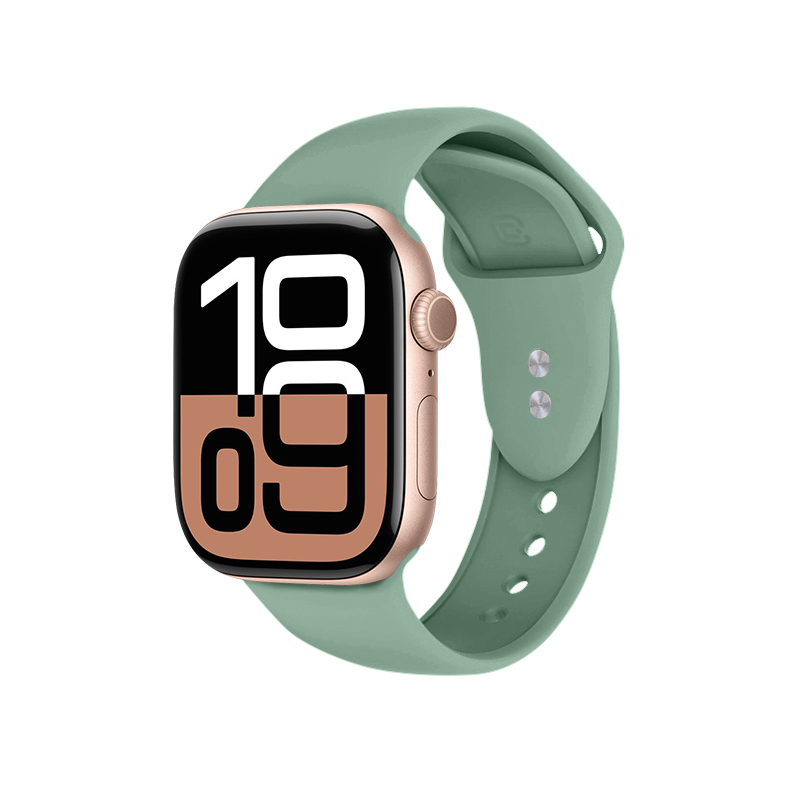 Crong Liquid - Pasek do Apple Watch 38/40/41/42mm (szałwiowy)