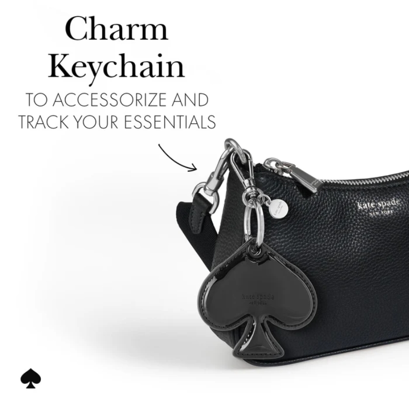 Kate Spade New York Charm Keychain - Etui ochronne brelok do Apple AirTag (Spade)