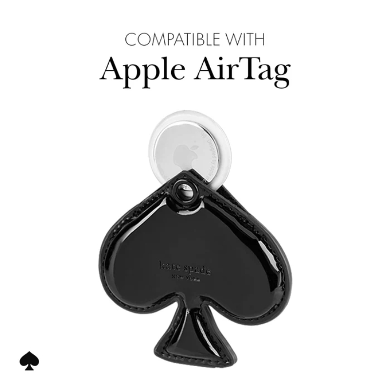 Kate Spade New York Charm Keychain - Etui ochronne brelok do Apple AirTag (Spade)