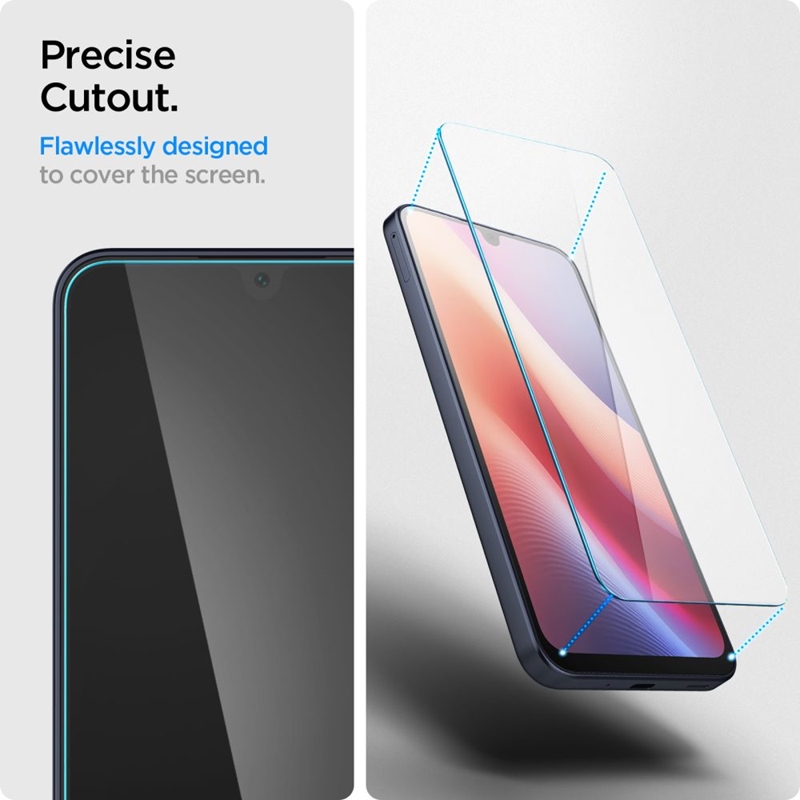 Spigen Glas.TR Slim 2-Pack - Szkło hartowane z filtrem prywatyzującym do Samsung Galaxy A16 4G/5G / Galaxy A26 5G (2 sztuki)