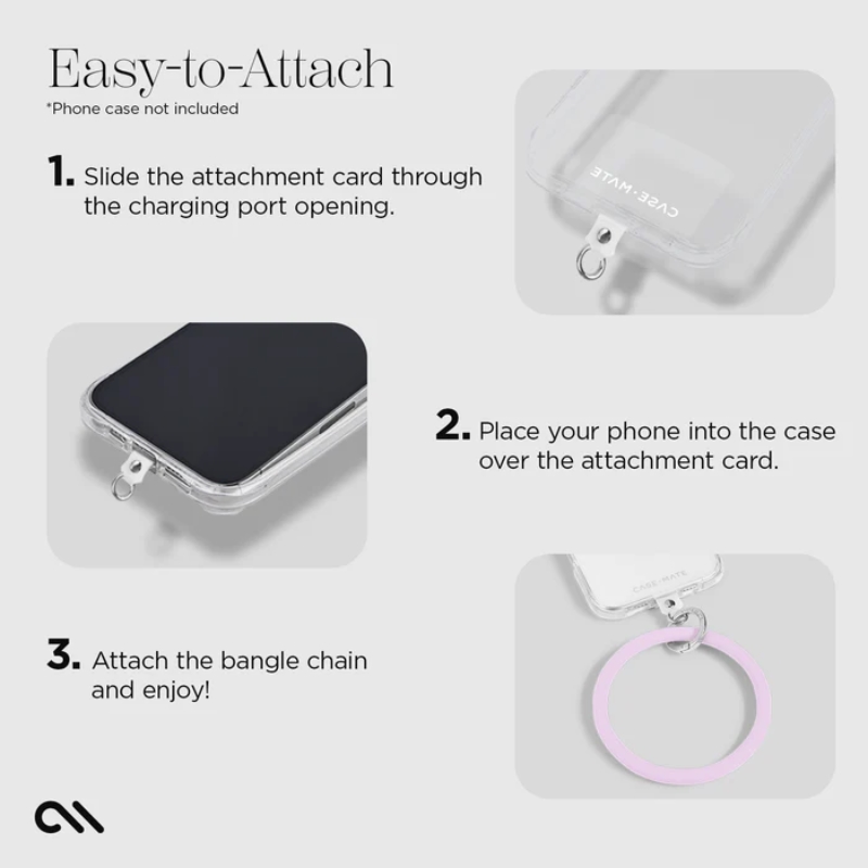 Case-Mate Phone Bangle - Bransoletka na nadgarstek do smartfona (Stardust)