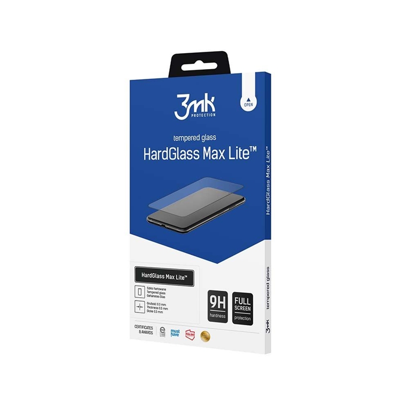 3mk HardGlass Max Lite - Szkło hartowane do Samsung Galaxy S25 Edge