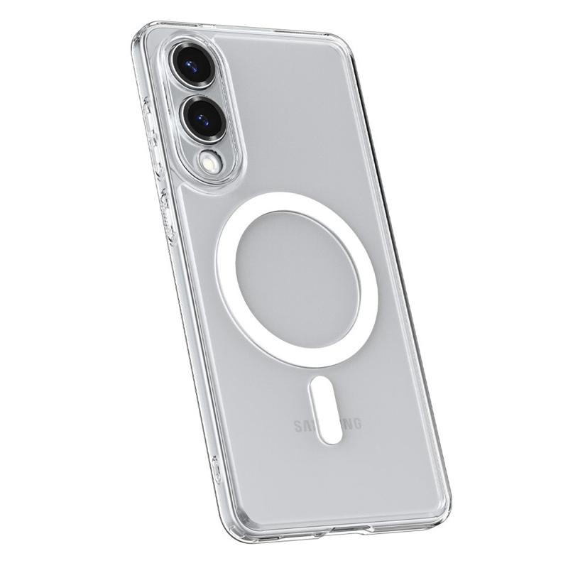 Spigen Ultra Hybrid Mag MagSafe - Etui do Samsung Galaxy S25 Edge (Clear / White)