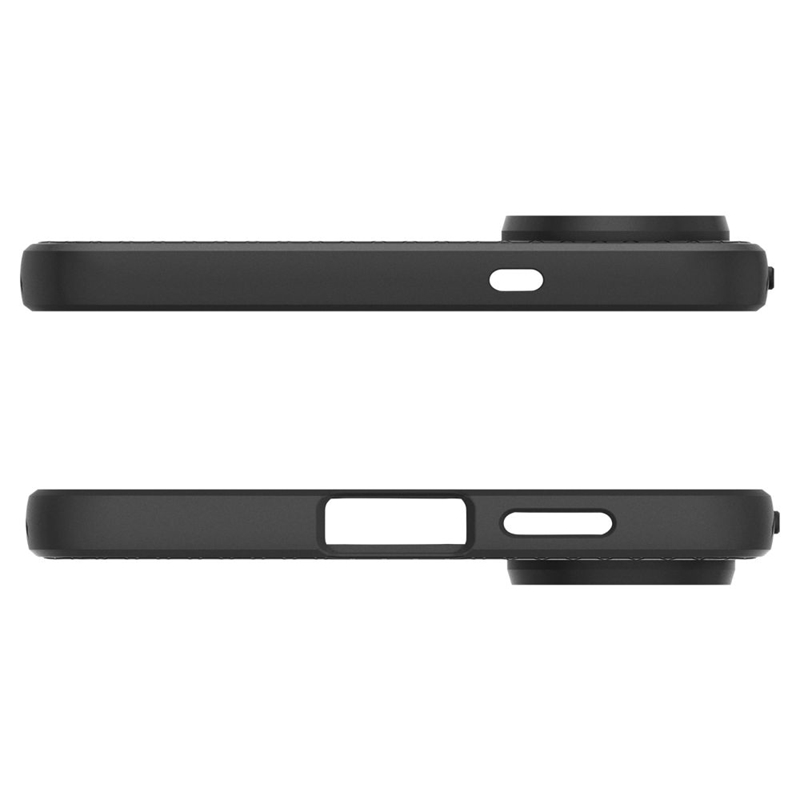 Spigen Liquid Air - Etui do Samsung Galaxy S25 Edge (Matte Black)