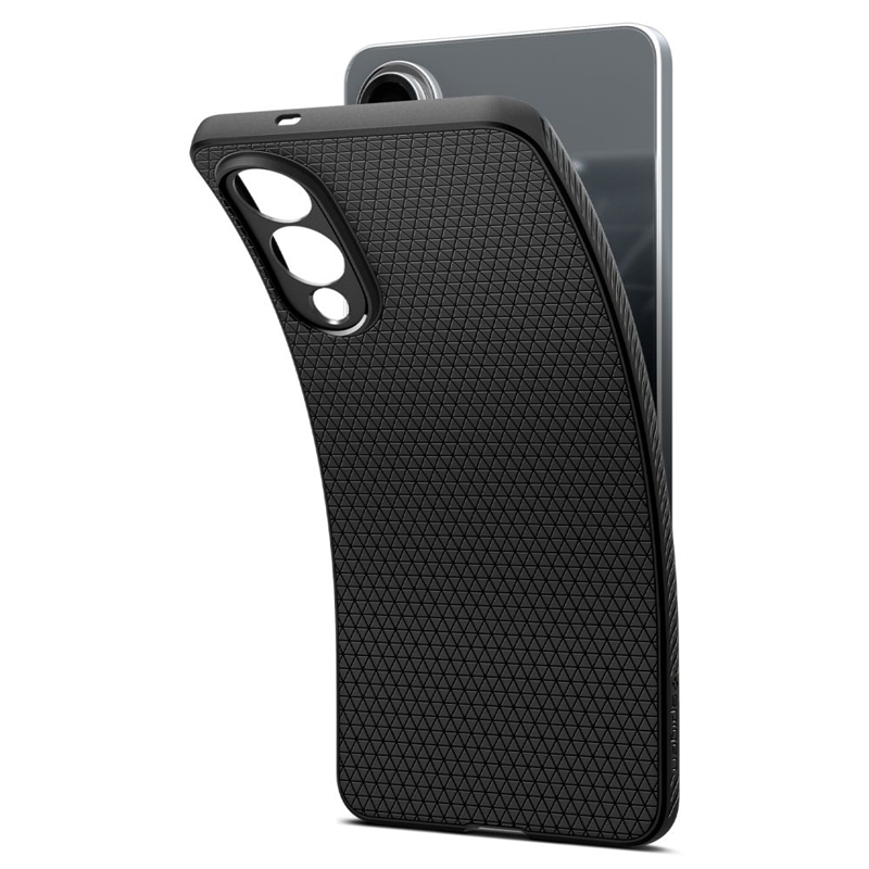 Spigen Liquid Air - Etui do Samsung Galaxy S25 Edge (Matte Black)