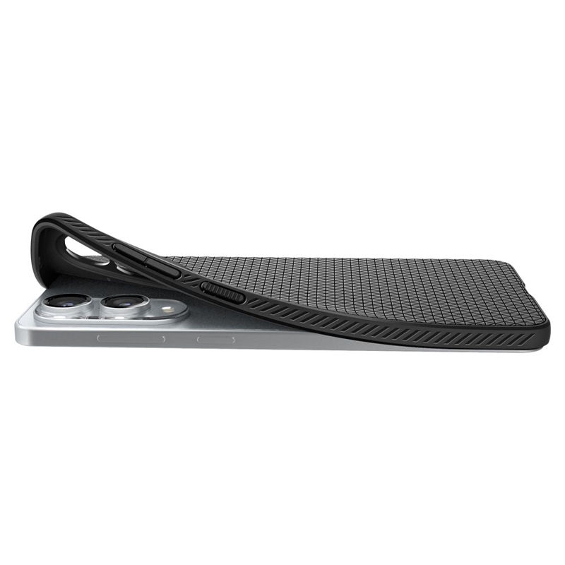 Spigen Liquid Air - Etui do Samsung Galaxy S25 Edge (Matte Black)