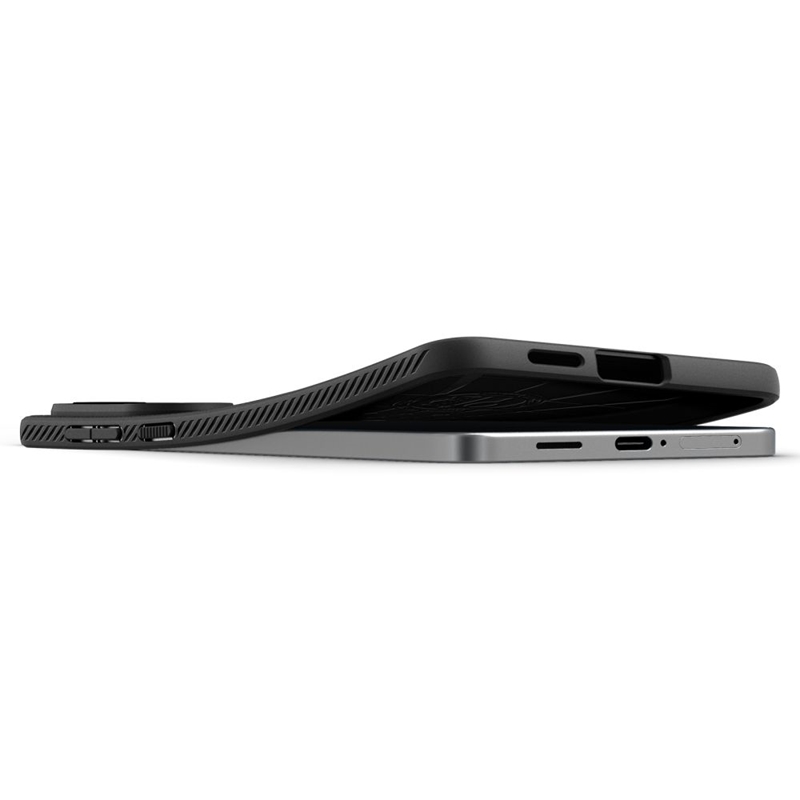 Spigen Liquid Air - Etui do Samsung Galaxy S25 Edge (Matte Black)