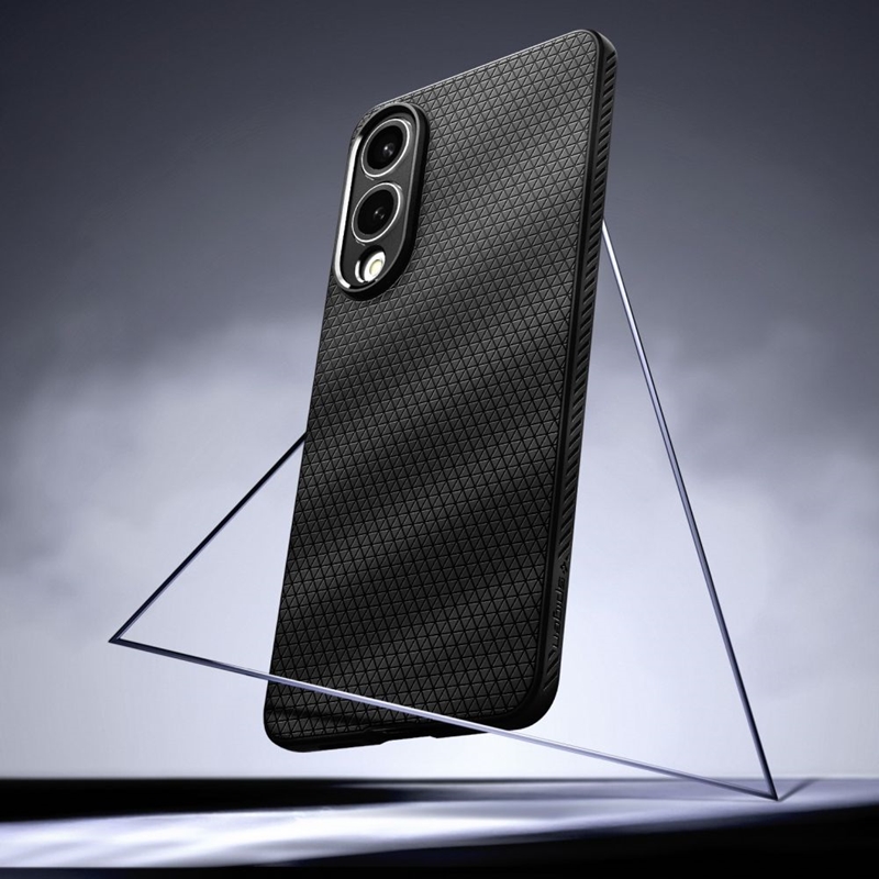 Spigen Liquid Air - Etui do Samsung Galaxy S25 Edge (Matte Black)