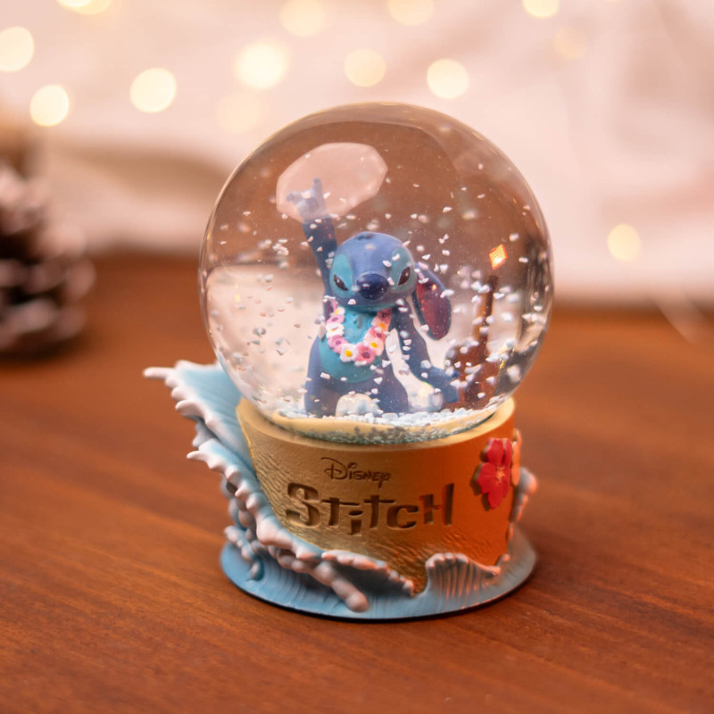 Disney Stitch - Szklana kula śnieżna w pudełku prezentowym