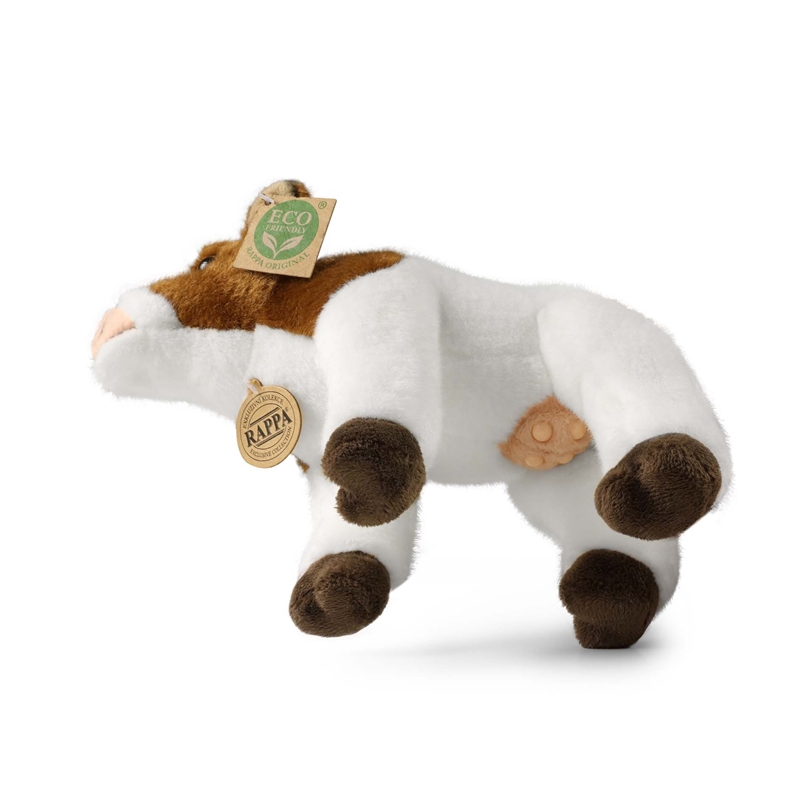 Rappa - Pluszowa realistyczna maskotka Krowa 23 cm Eco-Friendly