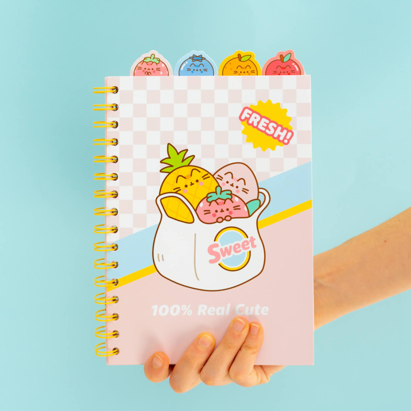 Pusheen - Notatnik / Notes A5 z kolekcji Fruits
