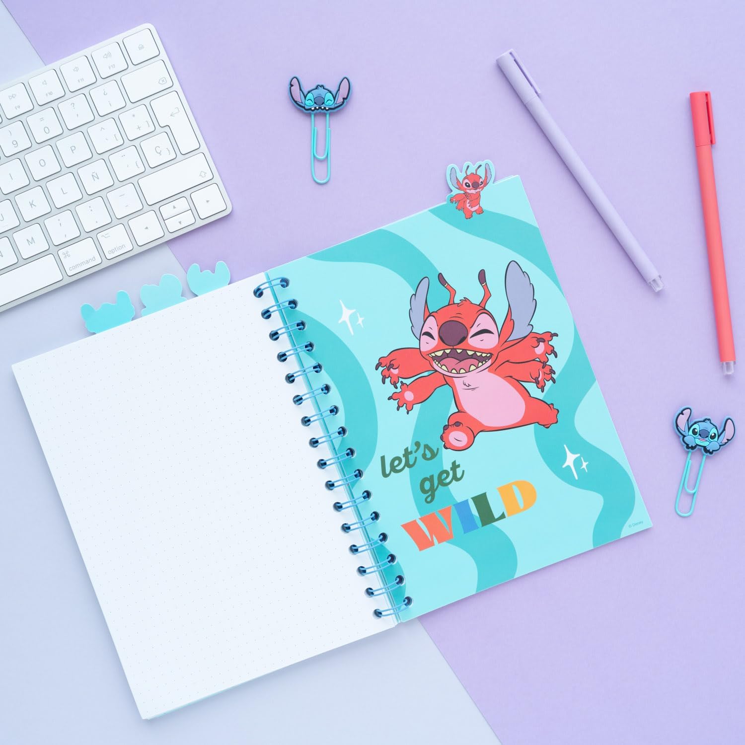 Disney Stitch - Notatnik / Notes A5 z kolekcji Waves