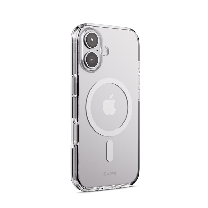Crong Clear MAG Cover - Etui MagSafe iPhone 17 (przezroczysty)