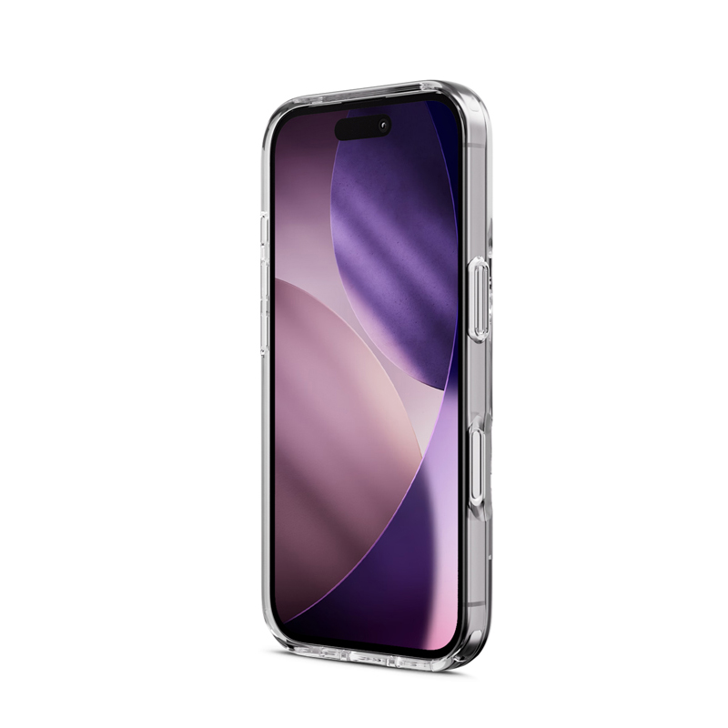 Crong Clear MAG Cover - Etui MagSafe iPhone 17 (przezroczysty)