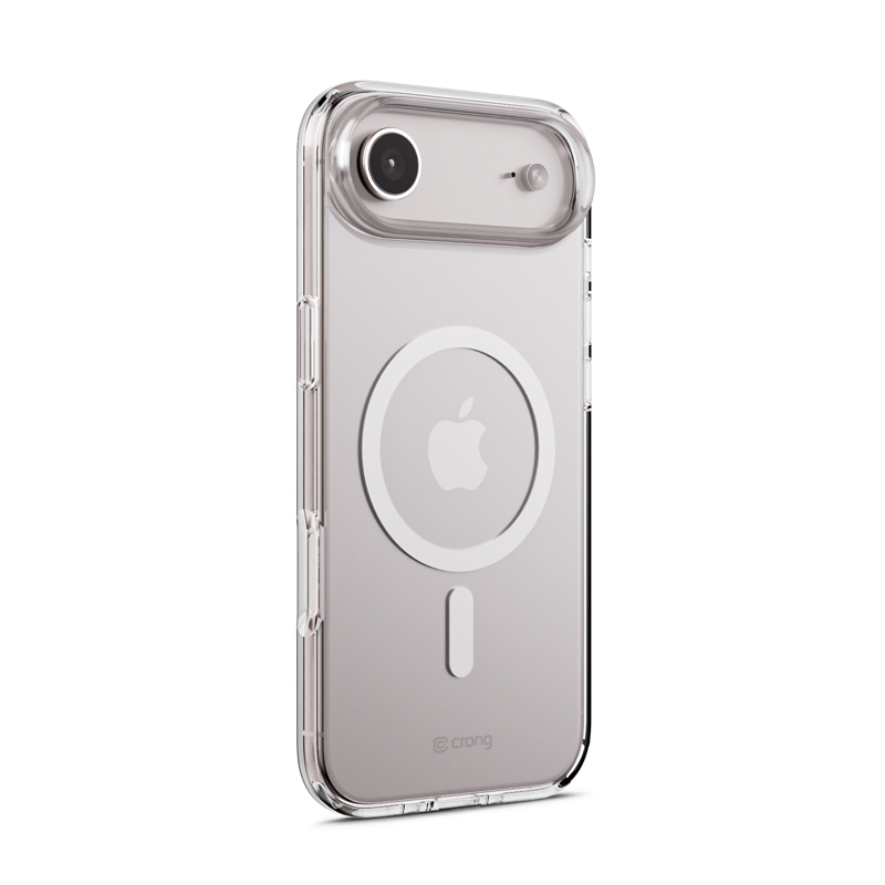 Crong Clear MAG Cover - Etui MagSafe iPhone 17 Air (przezroczysty)