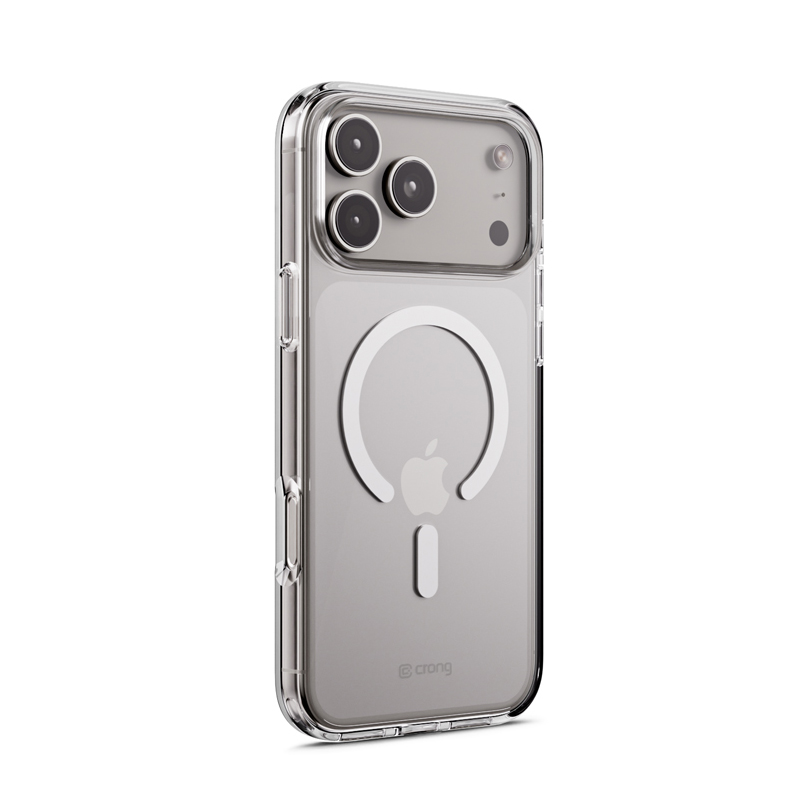 Crong Clear MAG Cover - Etui MagSafe iPhone 17 Pro Max (przezroczysty)