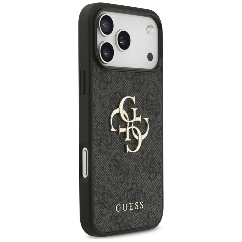 Guess 4G Big Logo - Etui iPhone 17 Pro Max (czarny)