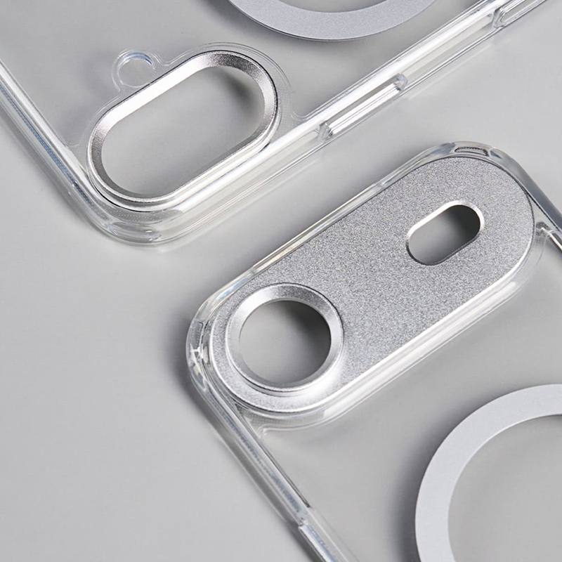 Moshi iGlaze MagSafe - Etui iPhone 17 Pro (Luna Silver)