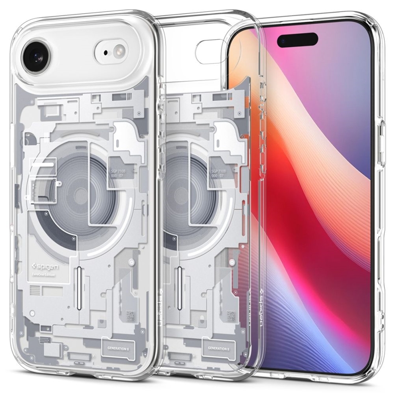 Spigen Ultra Hybrid Mag MagSafe - Etui do iPhone Air (Zero One White)