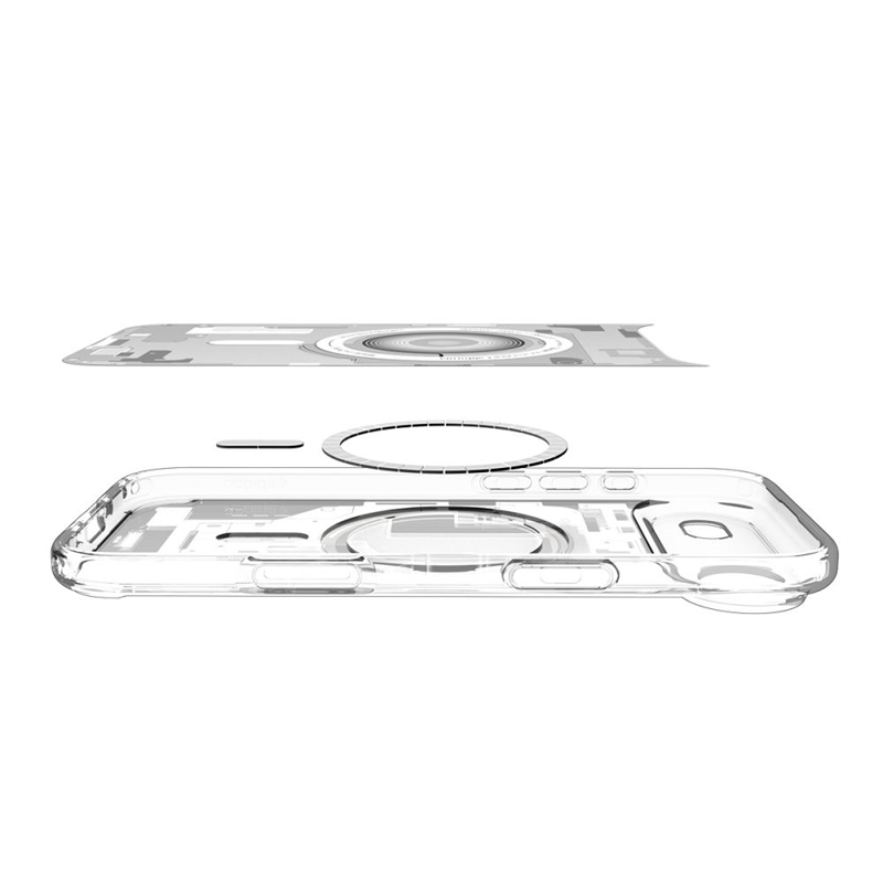 Spigen Ultra Hybrid Mag MagSafe - Etui do iPhone Air (Zero One White)