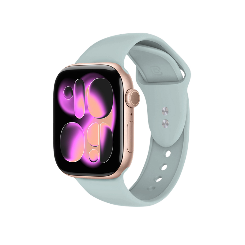 Crong Liquid - Pasek do Apple Watch 38/40/41/42 mm (miętowy)